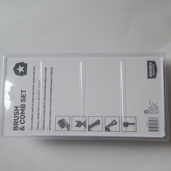 Tractor Supply Equine Grooming Brush/Comb Set - Picture 5 of 7